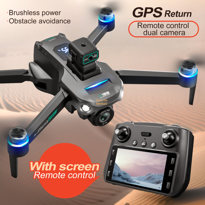 Drone Mapping - Drone Quadcopter kendali jarak jauh, Drone