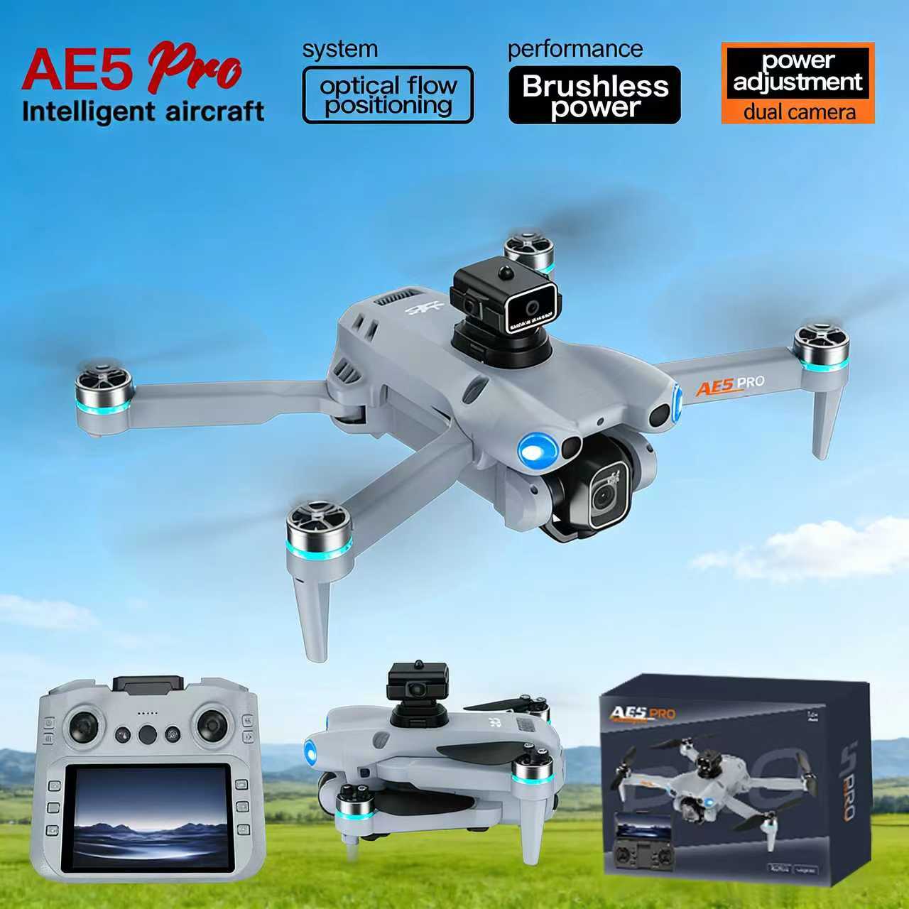 Drone Thermal Imaging - Drone Profesional HD 8K dengan Penglihatan