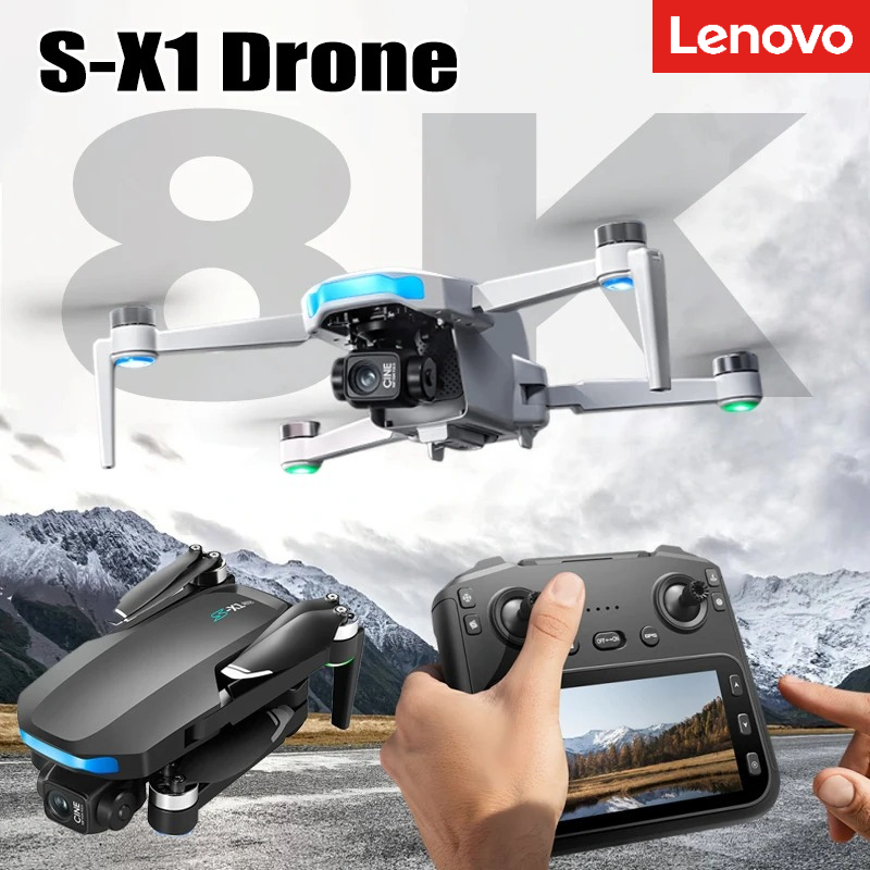 Drone Photogrammetry - Drone Lenovo S-X1 8K HD Profesional