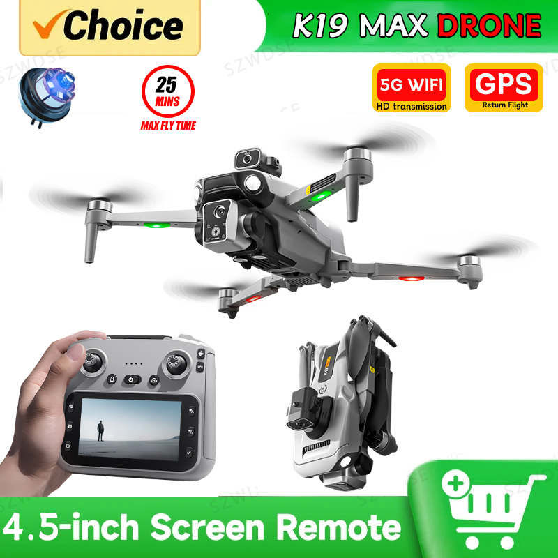 Drone Photogrammetry - Drone K19 MAX GPS 2026 dengan
