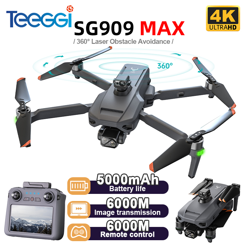 Drone Mapping - Teeggi SG909 MAX GPS Drone Dengan