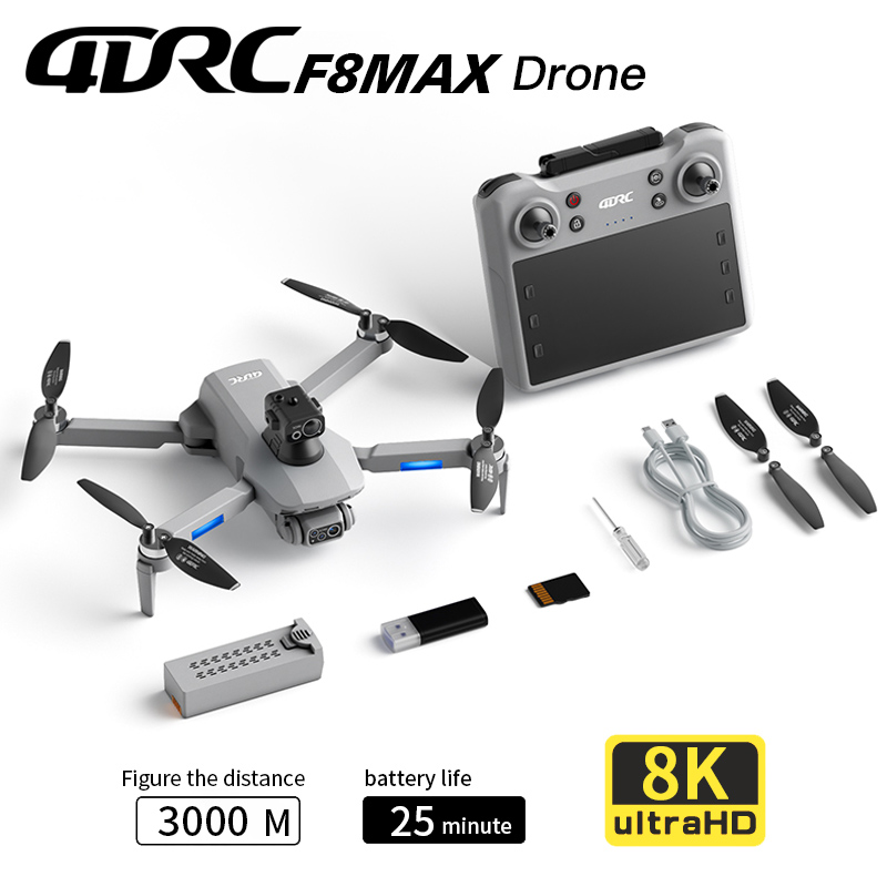 Drone Mapping - Drone Profesional F8 MAX GPS dengan