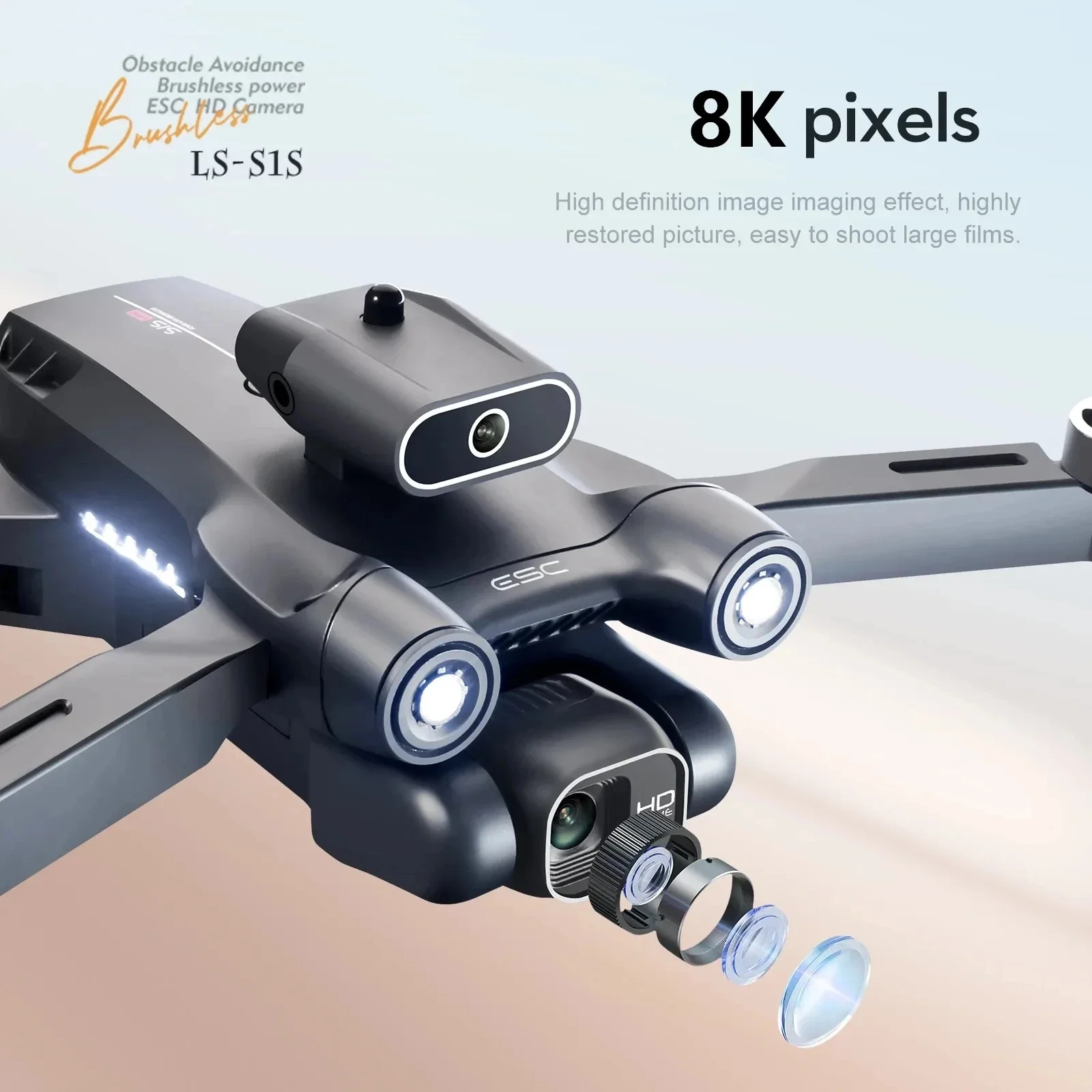 S1S Drone kamera GPS 5G 8K pro - Drone Mapping ulasan dan harga