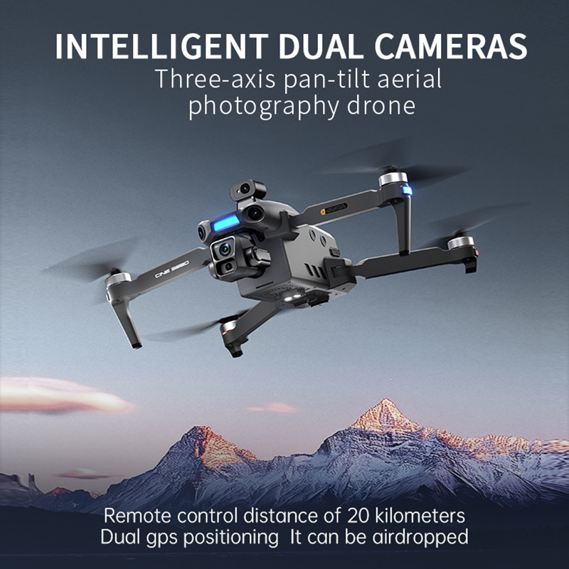Drone Kamera Ganda 8K Baru 202 - Drone Mapping ulasan dan harga