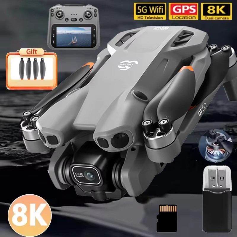 Drone Lipat Quadcopter RC Brus - Drone Thermal Imaging ulasan dan harga
