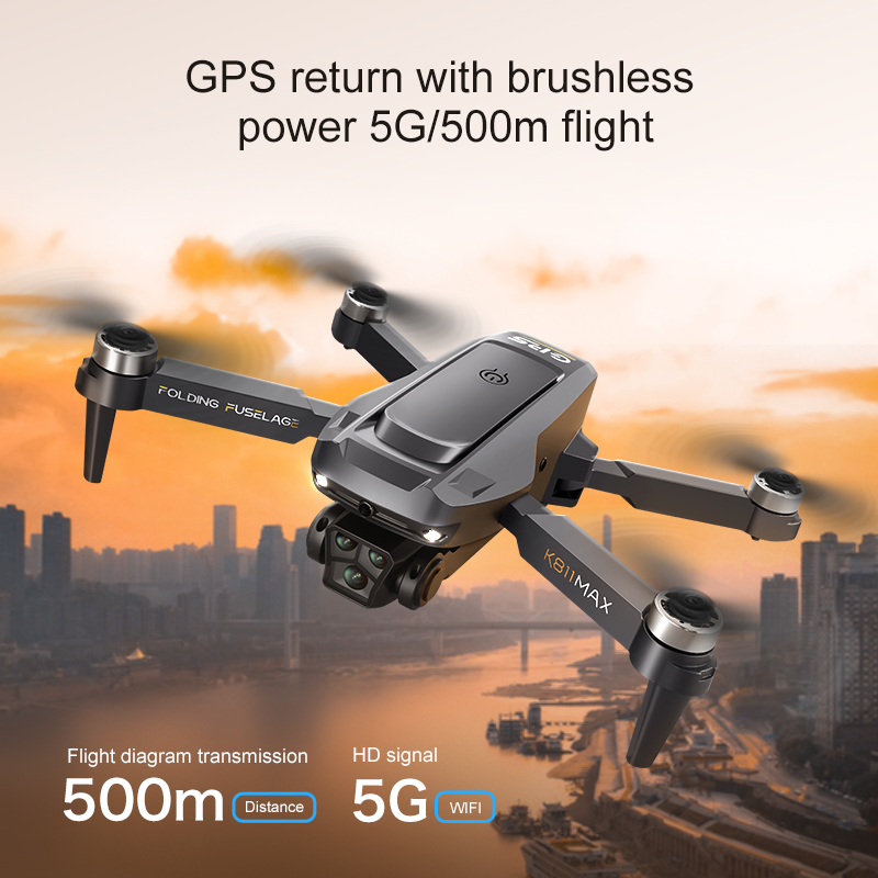 Drone Quadcopter K811MAX: Tanp - Drone Mapping ulasan dan harga