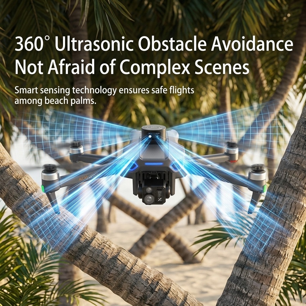 Drone GPS AE30 Ultra Baru Kame - Drone Multispectral ulasan dan harga